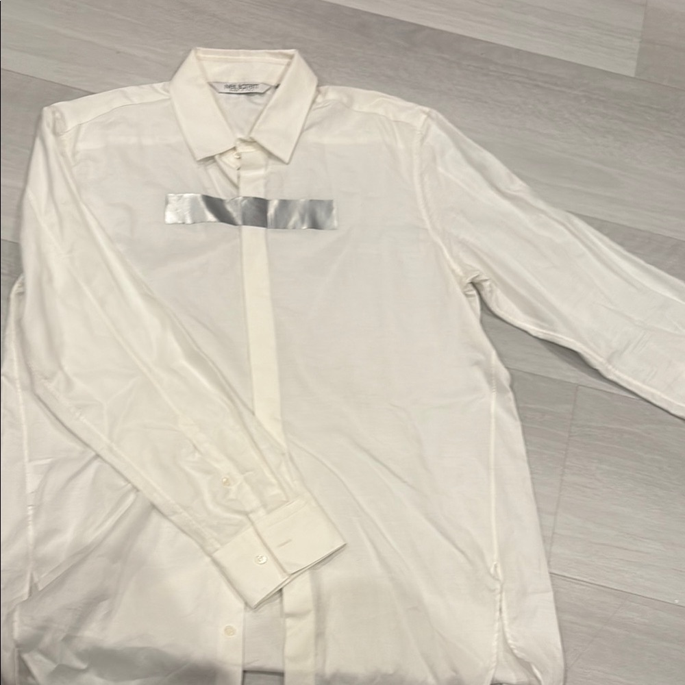 Neil Barrett men’s button front shirt